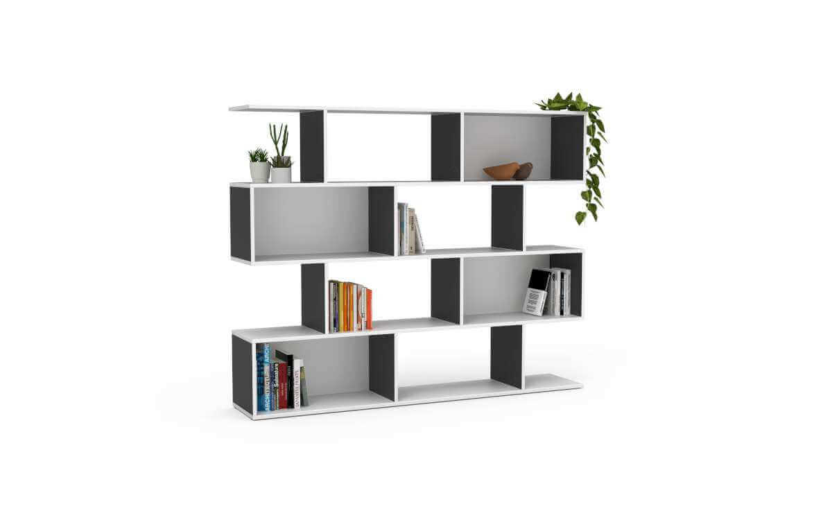 Moderne Bücherregale selbst konfigurieren - modulares Klicksystem