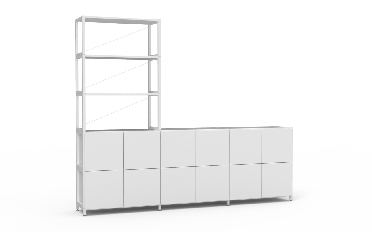 Pazls One Sideboard-Regal Weiß